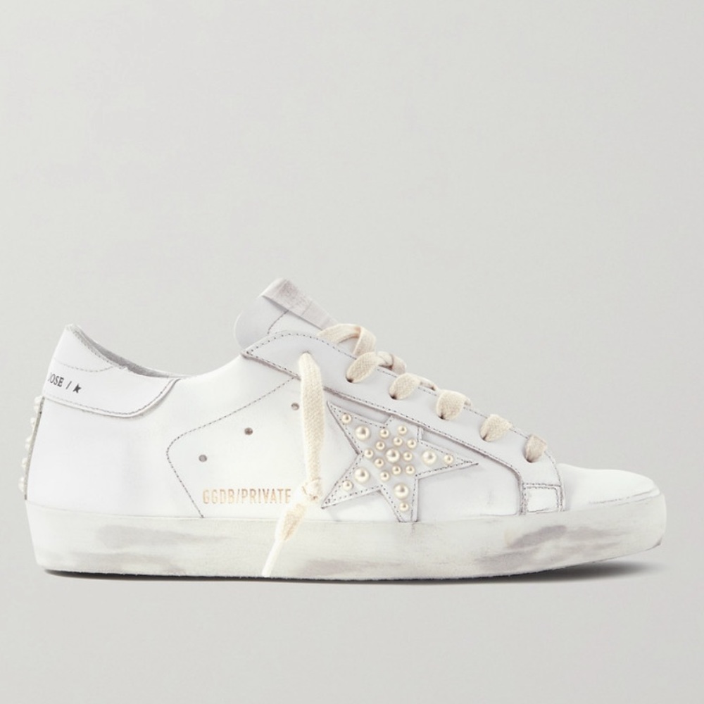 In search of!!! Size 38.. golden goose pearl.